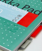 Pukka Pads Metallic Green Letter Sized Subject Divider Notebook, Pack of 3