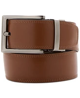 Perry Ellis Portfolio Men's Square Head Belt