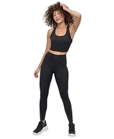 Dkny Sport Women's Contour Compression High-Rise 7/8 Leggings