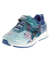 Disney Toddler Girls Lilo and Stitch Hook Loop Sneakers