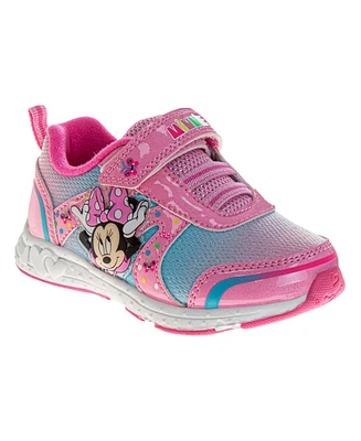 Disney Toddler Girls Minnie Mouse Light Up Sneakers