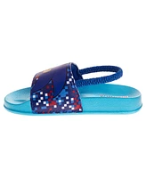 Sonic The Hedgehog Toddler Boys Dual Sizes Slides