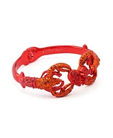 Betsey Johnson Mermaid Jewels Lobster Bangle Bracelet