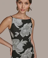 Donna Karan New York Women's Sequined Sleeveless Gown