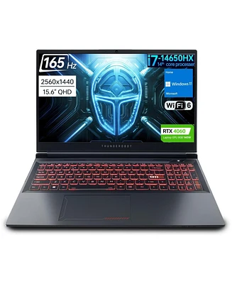Thunderobot Radiant 15 4060 2.5K Gaming Laptop, 15.6" Qhd 165hz Display, 14th Gen Intel i7-14650HX, Nvidia GeForce 4060, 16GB DDR5 Ram