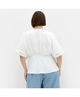 City Chic Plus Size Island Sun Top