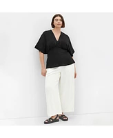 City Chic Plus Island Sun Top