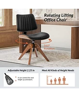 Midcentury Modern Will Office Chair with 360-Degree Swivel