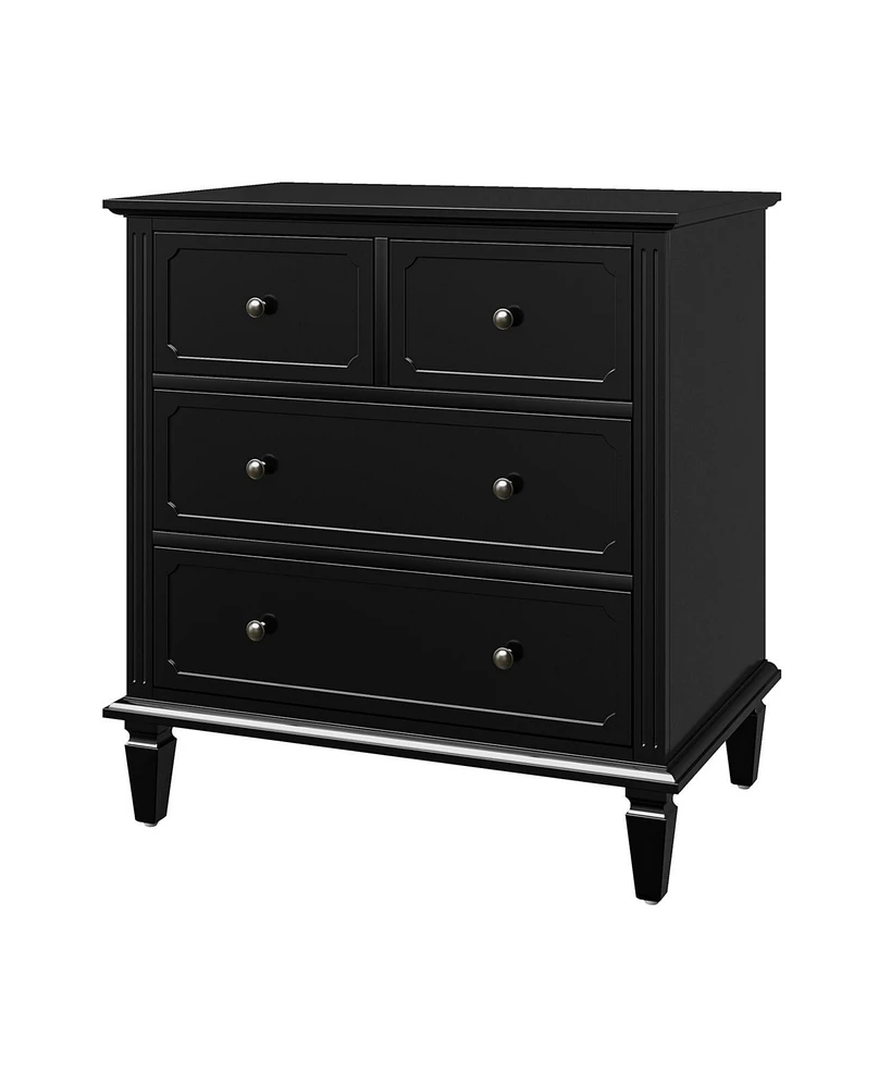 Transitional Hadrian 4-Drawer Accent Chest