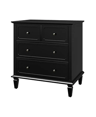 Transitional Hadrian 4-Drawer Accent Chest