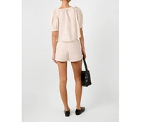 WeWoreWhat Women's Ruffle Boxer Short