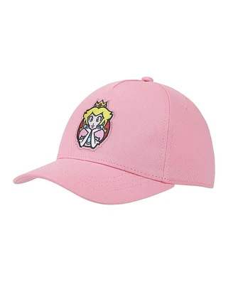 Super Mario Boys Brothers Princess Peach Youth Adjustable Baseball Cap