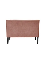Upholstered Velvet Bench – Luxurious Accent Seating for Bedroom, Entryway, or Living Room