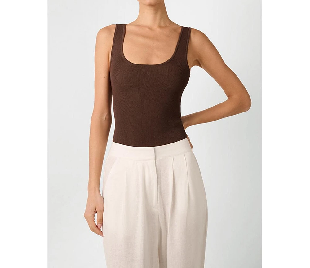 WeWoreWhat Women's Scoop Top