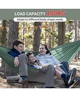 Naturehike Swing Hammock 1-Person Camping Hammock Sturdy Portable Durable Swing 180kg Load Capacity for Outdoor, Trekking, Travelling, Garden