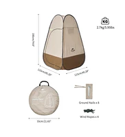 Naturehike Camping Shower Tent – Portable Privacy Tent for Outdoor Shower, Changing Room, Waterproof, Easy Setup, Breathable & Durable