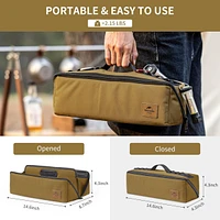 Naturehike Folding Tool Bag, Multifunctional Tool Storage Bag, Zippered Duffel Bag, Water Repellent Tool Origanizer