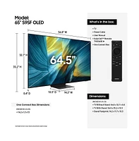 65" Class Oled 4K S95F Vision Ai Smart Tv (2025) - QN65S95FAFXZA