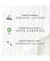 Hope & Henry Girls Organic Cropped Special Detail Sweater Cardigan