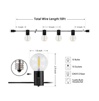 Huron Led Outdoor String Light
