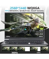 Thunderobot Zero 16 i9 Rtx 4070 Gaming Laptop, 16" Wqxga 360Hz 2.5K Dislpay, 14th Gen Intel Core i9-14900HX, GeForce Rtx 4070, 32GB DDR5 Ram, 1TB Ssd,