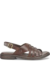 Born Women's Remy Round Toe Flat Sandals