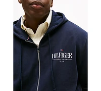 Tommy Hilfiger Men's Big & Tall Zip Logo Hoodie