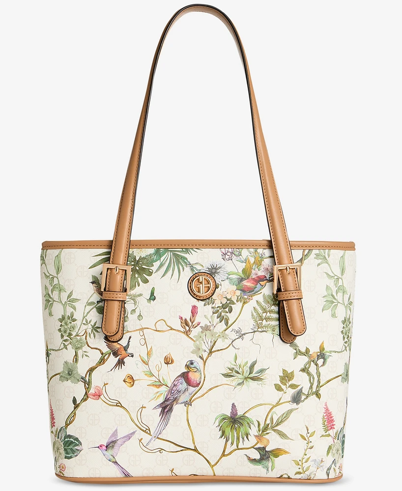 Giani Bernini Tropical Tulip Tote Bag, Exclusively at Macy's