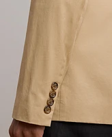 Lauren Ralph Women's Double-Breasted Cotton Twill Blazer