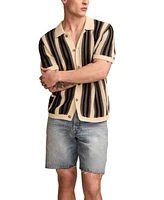 Lucky Brand Short Sleeve Cardigan Loose Fit Shorts