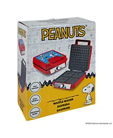 Uncanny Brands Peanuts Deluxe Waffler