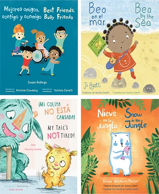 Child's Play Books Library Bilingual Books, Set of 4