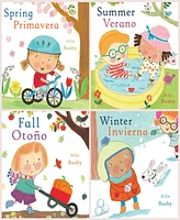 Child's Play Books Seasons Bilingual Books, Set of 4