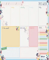 Pukka Pads Weekly Ditzy Floral Planner Pad, Pack 6