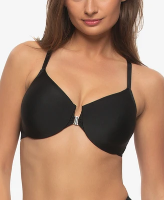 Paramour Women's Tempting Unlined Front Close Minimizer Bra
