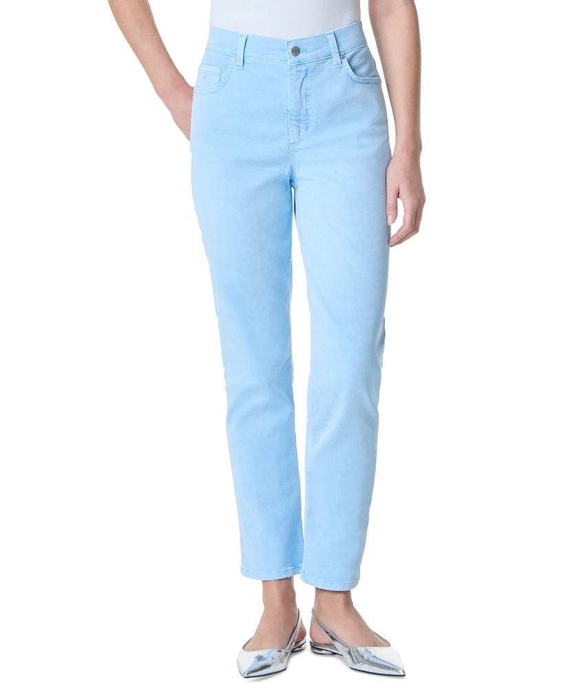Gloria Vanderbilt Women's Amanda Ankle Straight-Fit Jeans