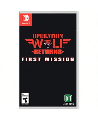 Operation Wolf Returns: First Mission for Nintendo Switch