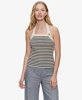 Sanctuary Women's Sunkissed Rib Halter Neck Top