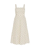 City Chic Plus Collins Print Maxi Dress
