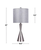Lumisource 23" Metal Gemma Contemporary Table Lamp, Set of 2