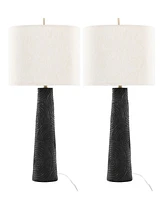 Lumisource 31" Polyresin Kona Contemporary Table Lamp, Set of 2
