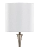 Lumisource 25" Metal Lenuxe Contemporary Table Lamp, Set of 2
