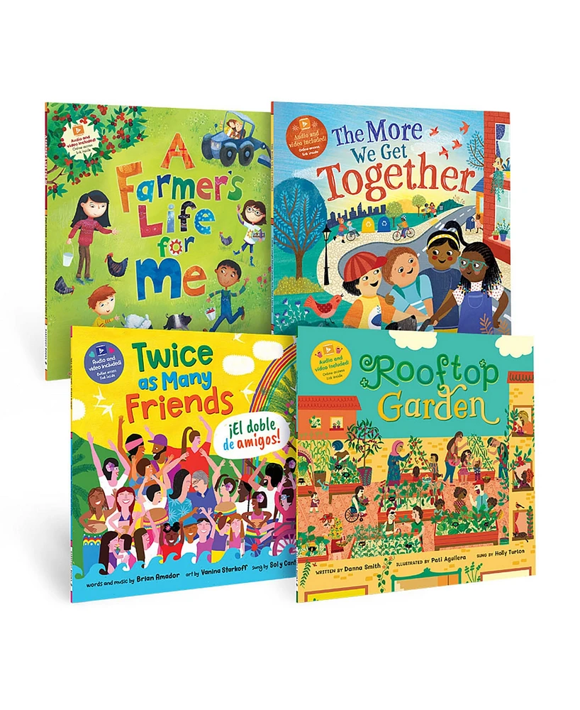 Barefoot Books 1st Grade Friendship and Community Book Bundle, Set of 4