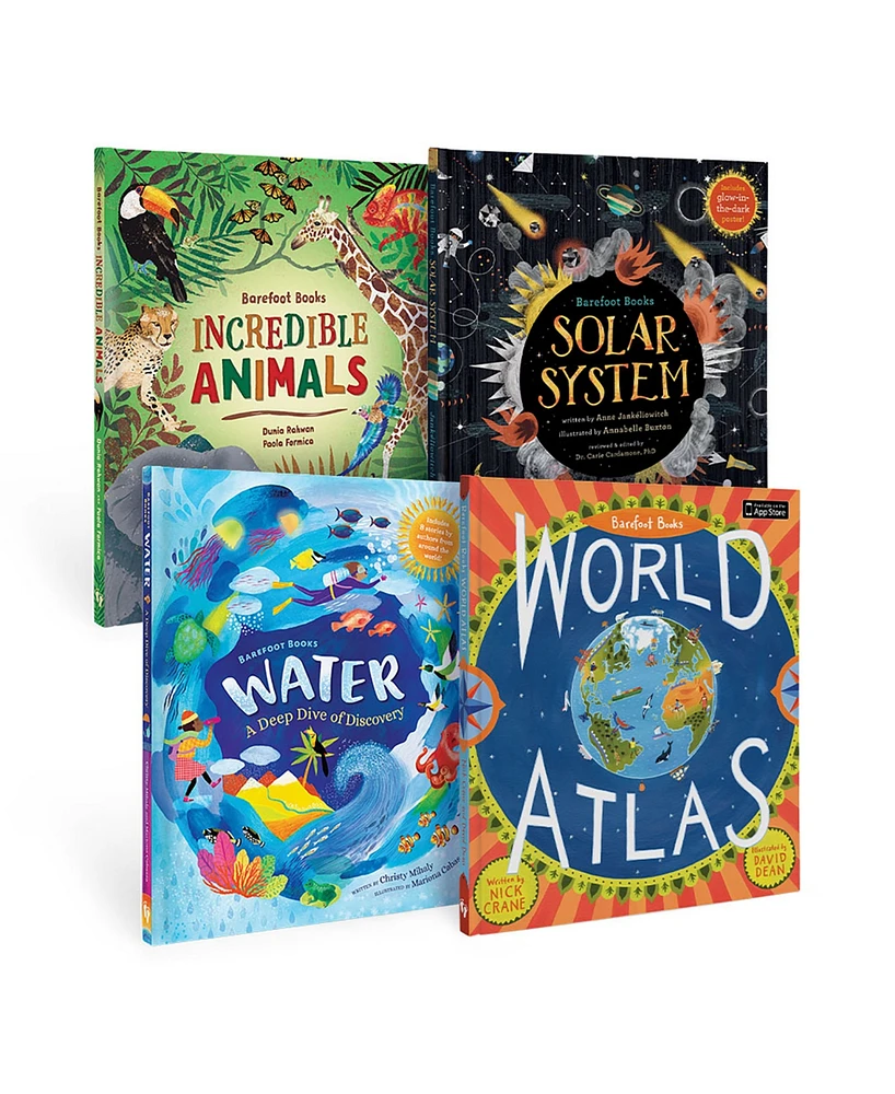 Barefoot Books 3rd Grade Steam Book Bundle, Set of 4