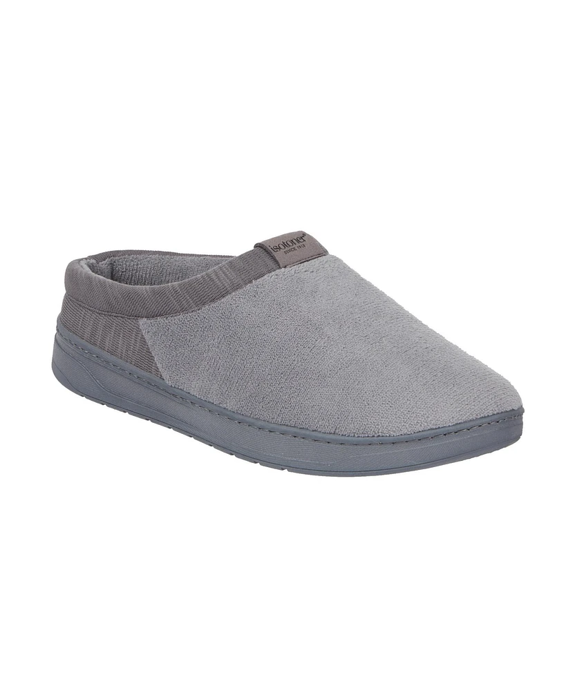 Isotoner Men's Microterry Jake Clog Slippers