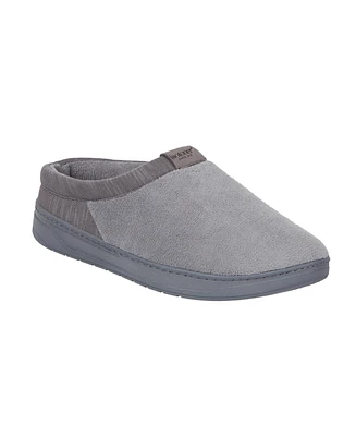 Isotoner Men's Microterry Jake Clog Slippers