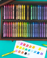 Art 101 Doodle Draw Multimedia Wood Art Set, 136 Pieces