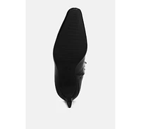Syringa Kitten Heel Long Boots