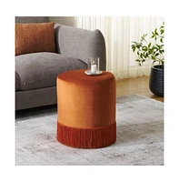 Reika Ottoman With Tassel