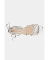 Gem Strap Heels - Wide Width